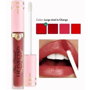 Too Faced Lip Injection Plumping Liquid Lipstick Large and in Charge New In Box